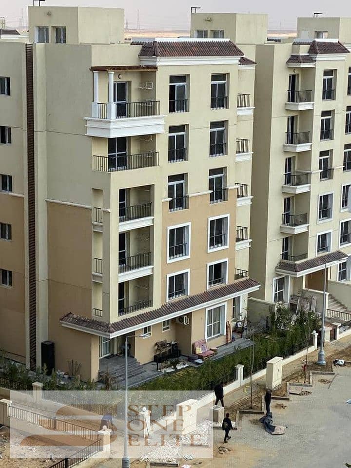 "Apartment for sale in installments in Sarai Compound in Mostakbal City, within the boundary of Madinaty. " 3