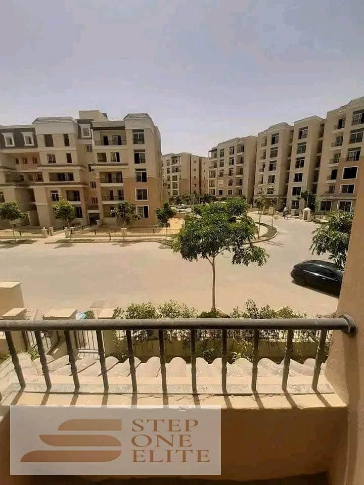 "Apartment for sale in installments in Sarai Compound in Mostakbal City, within the boundary of Madinaty. " 4