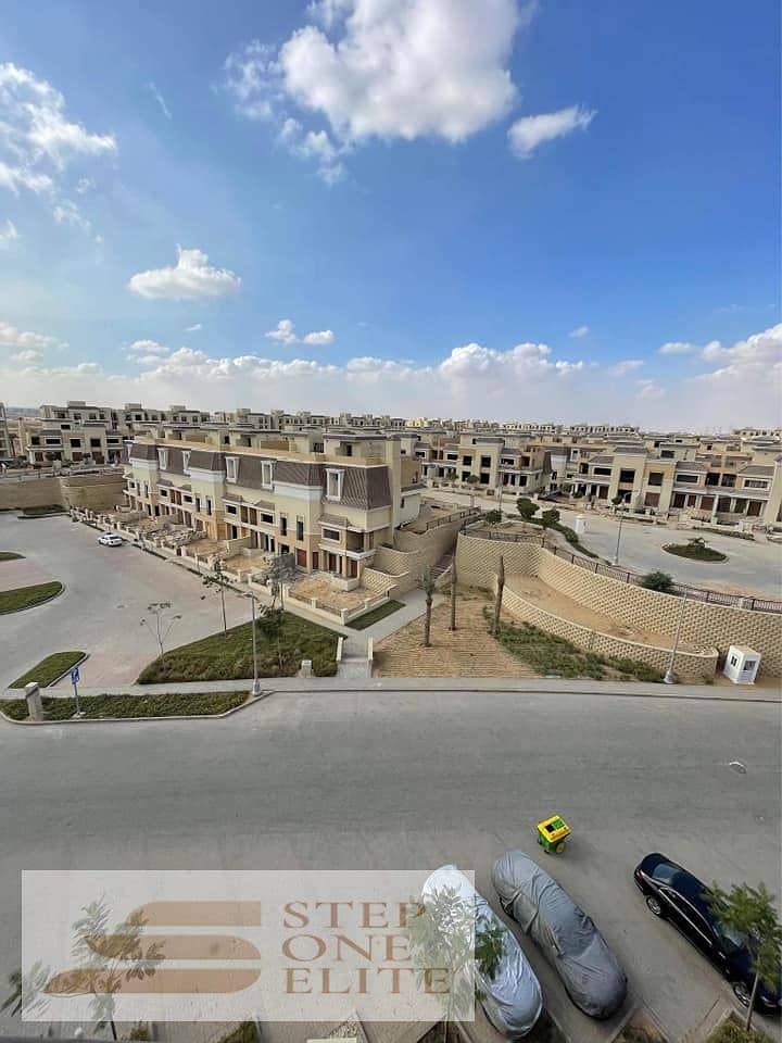 "Apartment for sale in installments in Sarai Compound in Mostakbal City, within the boundary of Madinaty. " 6