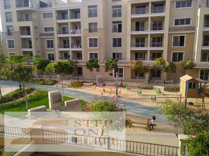 "Apartment for sale in installments in Sarai Compound in Mostakbal City, within the boundary of Madinaty. " 7