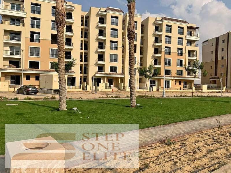 "Apartment for sale in installments in Sarai Compound in Mostakbal City, within the boundary of Madinaty. " 9