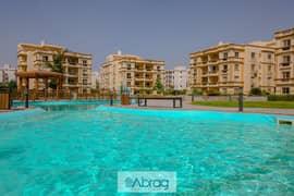 Apartment for sale in Golf Residence Compound, 160 meters, ground floor with garden, semi-finished