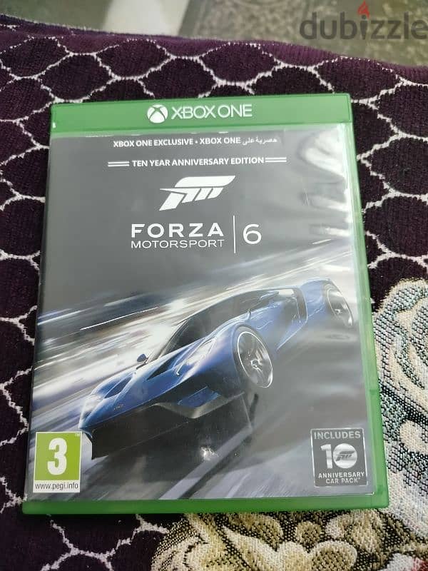 اسطوانه لعبت Forza horizon 6 استعمال مرتين فقط 0