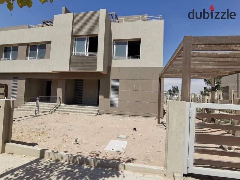 توين هاوس كورنر 440م للبيع استلام فوري في بالم هيلز _ بالم فالي في موقع مميز جدا  palm hills_ palm vally 3