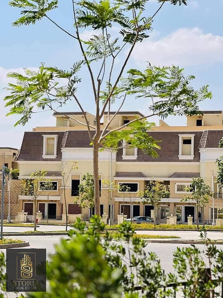 212m detached villa for sale at the price of an apartment in Sarai New Cairo Compound 2