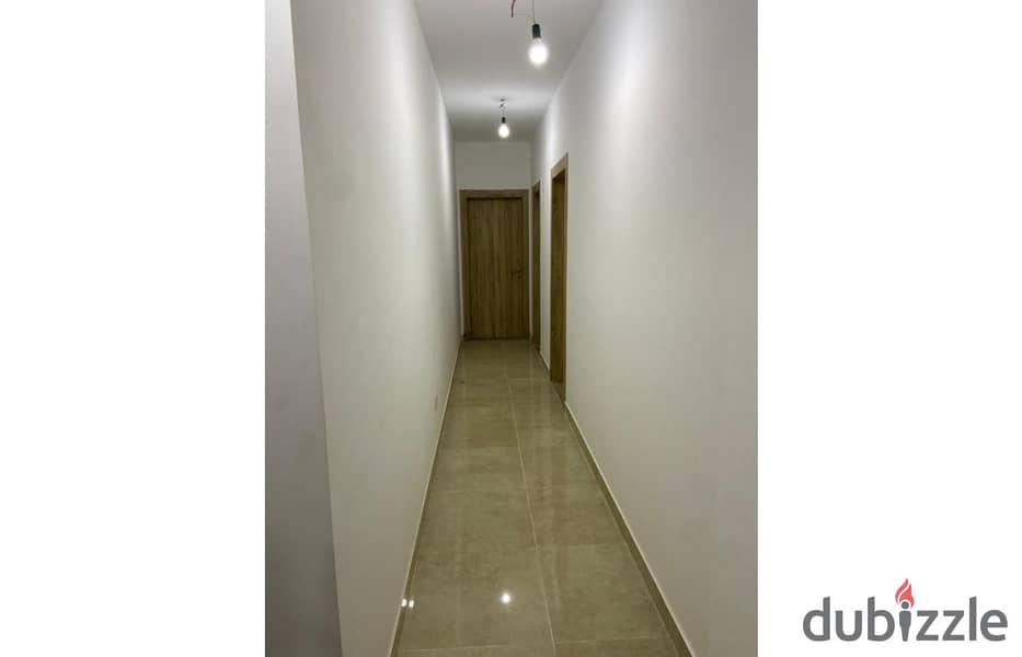 Apartment 175m garden semi furnished for rent in in el marassem fifth square new cairo 3