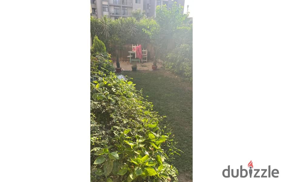 Apartment 175m garden semi furnished for rent in in el marassem fifth square new cairo 1