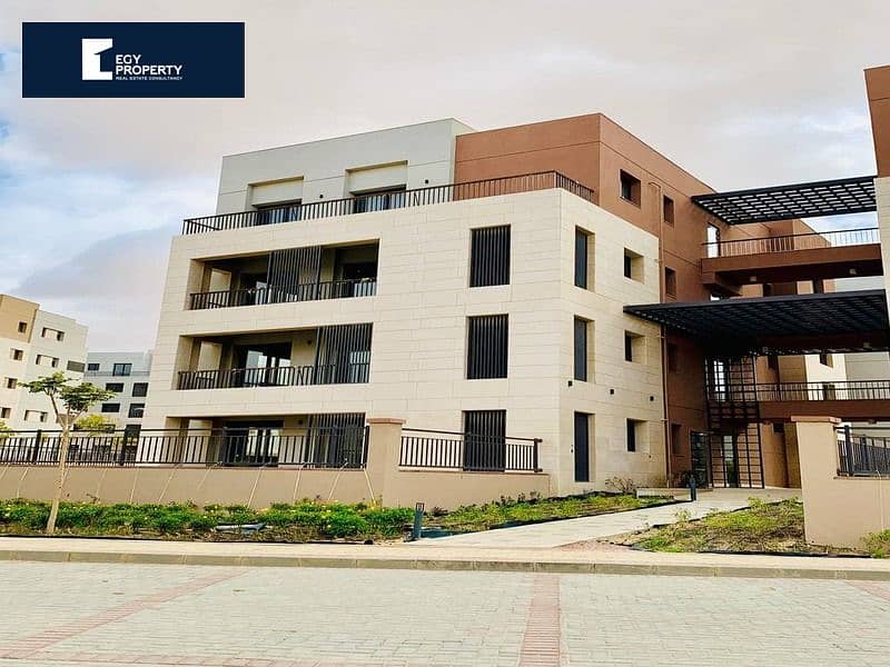 Apartment with private entrance, finished, with Ac's,  for sale in the Fifth Settlement, Marakez -  next to zed east,with installments 7