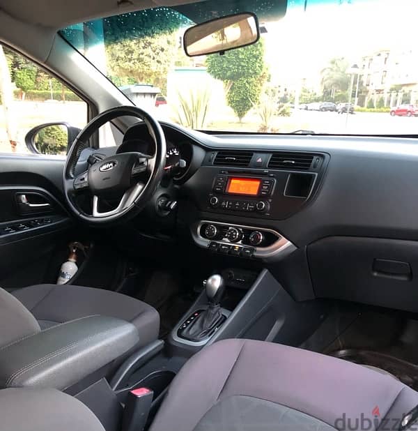 Kia Rio 2015 80k فابريكا كيا ريو ٢٠١٥ 5