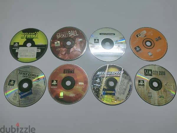 Playstation 1 Original Games
65 اسطوانة بلايستيشن 1 اصلية 2