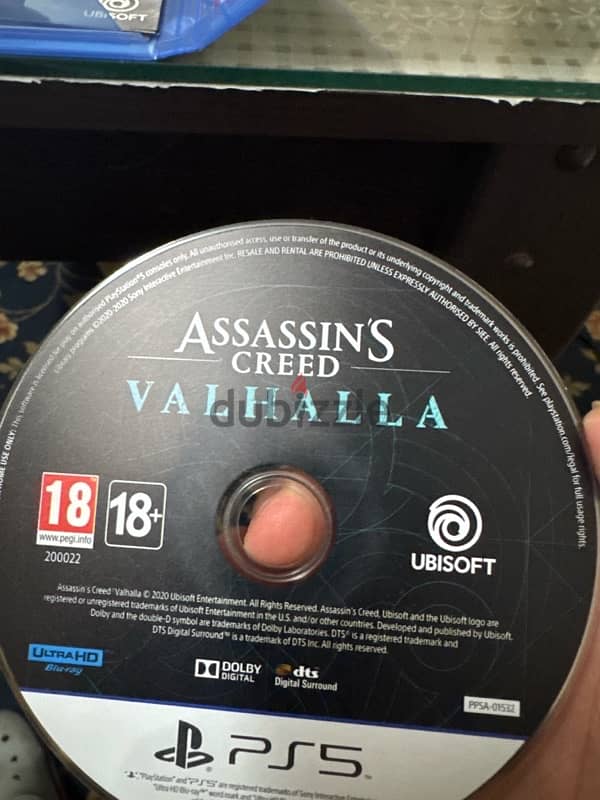 Assassin’s  Creed Valhalla (PS5) used like new 3