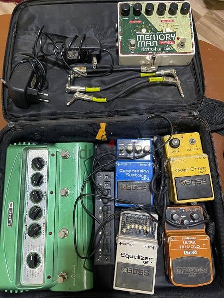 Effects pedals with connectors and power supplies wholesale 0