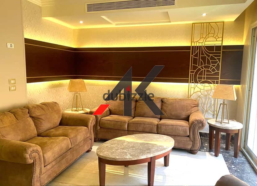 Furnished Twin House For Rent in Villino - New Cairo 2