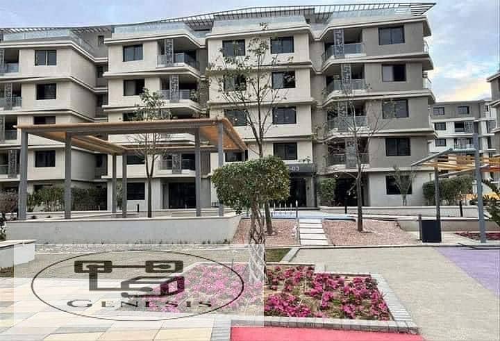 Apartment fully finished in October Badya Palm Hills Compound 3