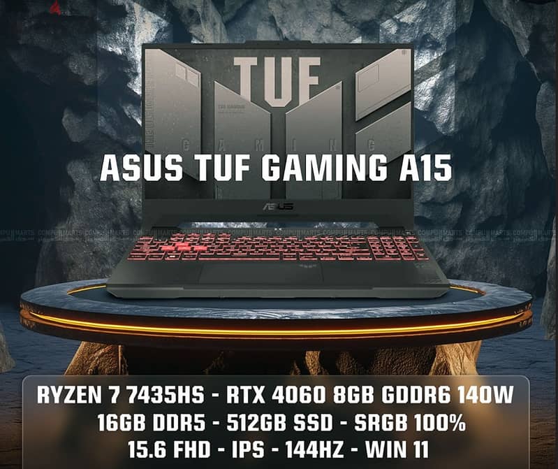 ASUS TUF GAMING A15 (RTX 4060 8GB) متبرشم 0