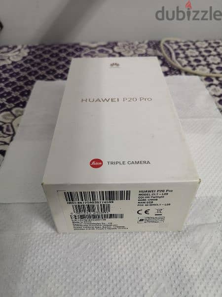 Huawei P20 pro 6GB Ram 128GB 10