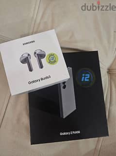 fold 6 512 and Galaxy buds 3 sealed متبرشم