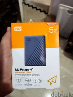 WD Western Digital 5TB هارد خارجي 5 تيرا جديد 0