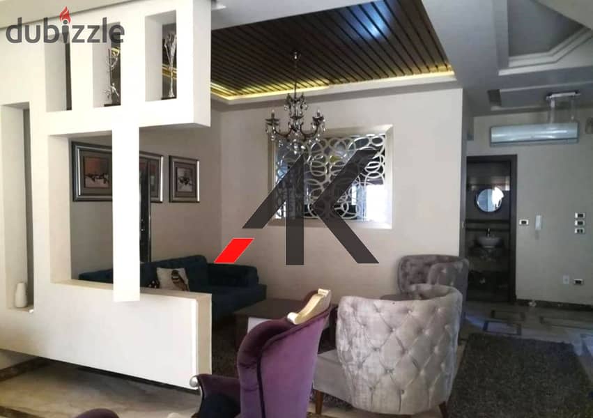 Amazing Furnished Town Middle  For Rent in Villino - New Cairo 2