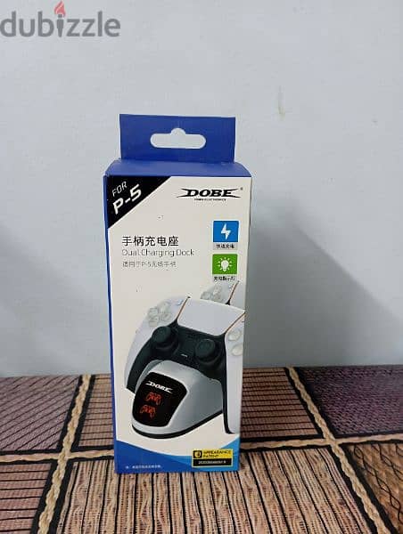 Dobe dual charger اصلي لم يستعمل نهائي 2