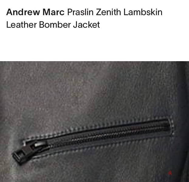 Andrew Marc Leather Jacket for men 1