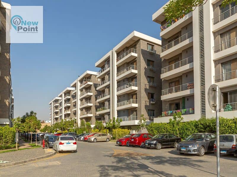 For sale, a 3-bedroom apartment near Nasr City in Taj City Compound in the First Settlement 8