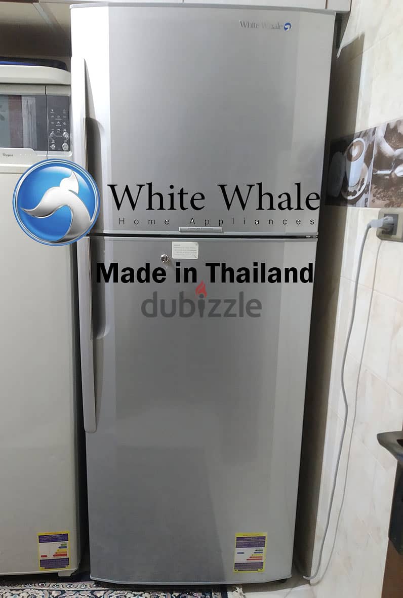 ثلاجة وايت ويل 16 قدم white whale refrigerator 430 liter 0