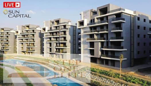 3-room apartment for sale In installments , View swimming pool