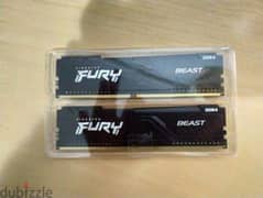 Kingston HyperX Fury Beast 16GB 2x8 3200Mhz