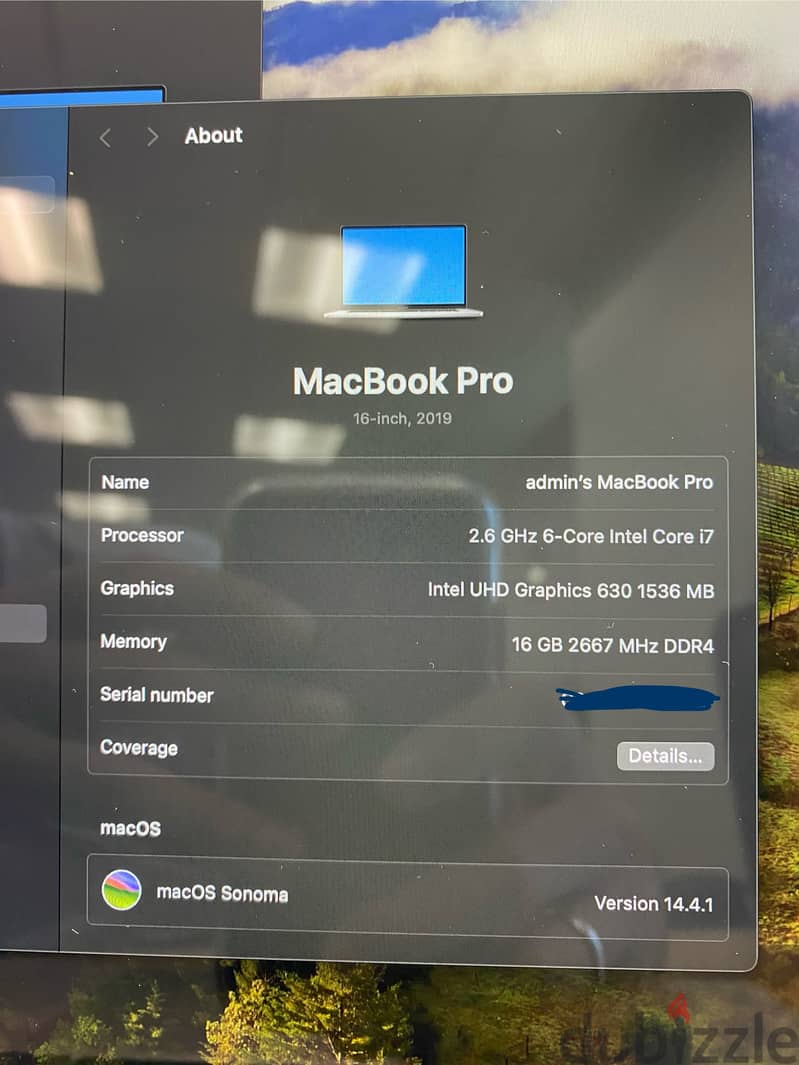 MacBook Pro 16 Inch 2019 17