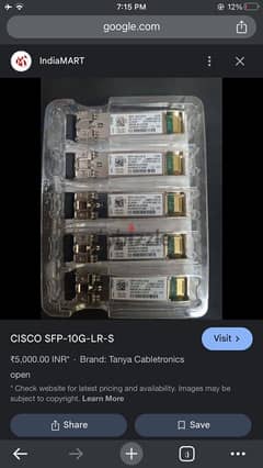 CISCO SFP-10G-LR-S 0