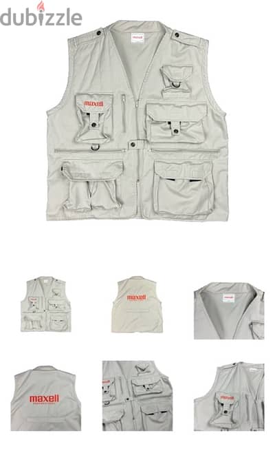 Maxell Vintage Cargo Vest