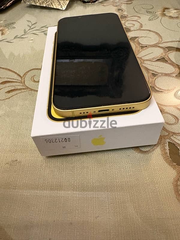 iPhone 14 yellow 128GB battery 88% no scratches 3