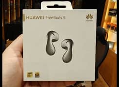 Huawei freebuds 5 متبرشمة ضمان محلي