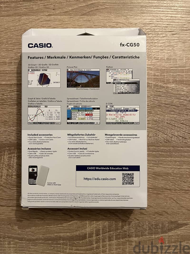 fx-CG50 Casio Graphing calculator - Like new 1