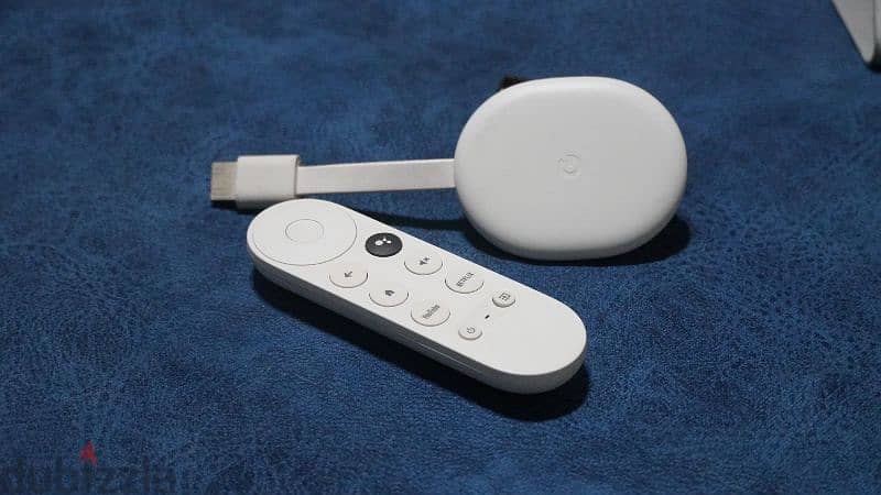 Chromecast HD جهاز بث كروم كاست للتلفزيون بدقة عالية الوضوح لون أبيض 1