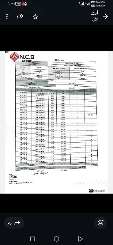 شقة للبيع التجمع الخامس الاندلس كمبوندNCBفالنسيا139مترمن المالك مباشره 18