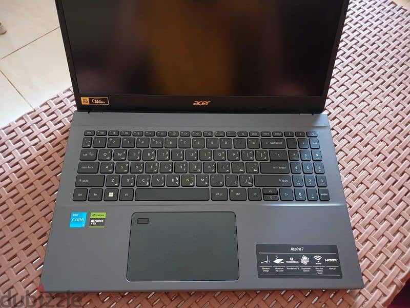 لاب توب زيرو بالضمان بدون خدش i5 12450h |RTX 3050 4GB|m. 2 512GB |16ram 1