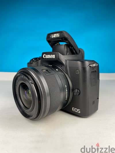 كاميرا canon M50 تصوير فيديو  4K  حاله فبريكه 100%