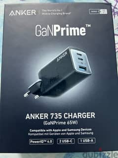 Anker 735 charger (GaNPrime 65 W)