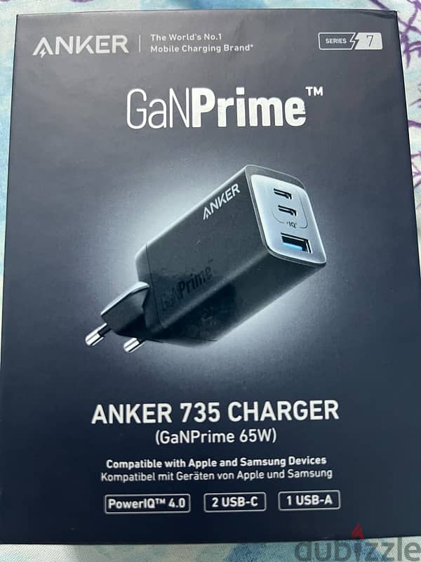 Anker 735 charger (GaNPrime 65 W) 0