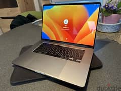 ماك بوك برو MacBook Pro 16 Inch i9 TouchBar  كارت شاشة 8 جيجا