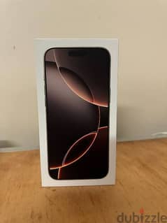 iPhone 16 pro max 256 Desert Titanium