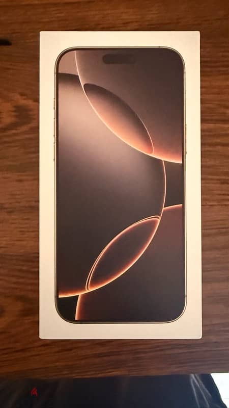 iPhone 16 Pro Max 256GB * New desert titanium color * Sealed. 0