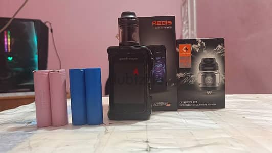 للبيع فيب Aegis X Mod  وبود Geekvape Sonder Q Pod بحالة ممتازة