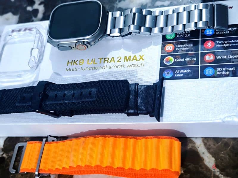 ساعة Smart watch HK Ultra 2 Max 2