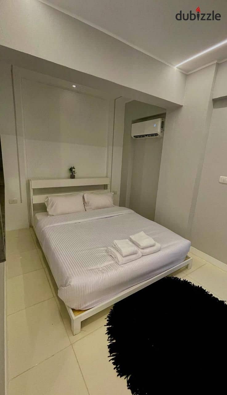 Furnished studio for rent in Fifth Settlement - modern furniture and fully air conditioned 5