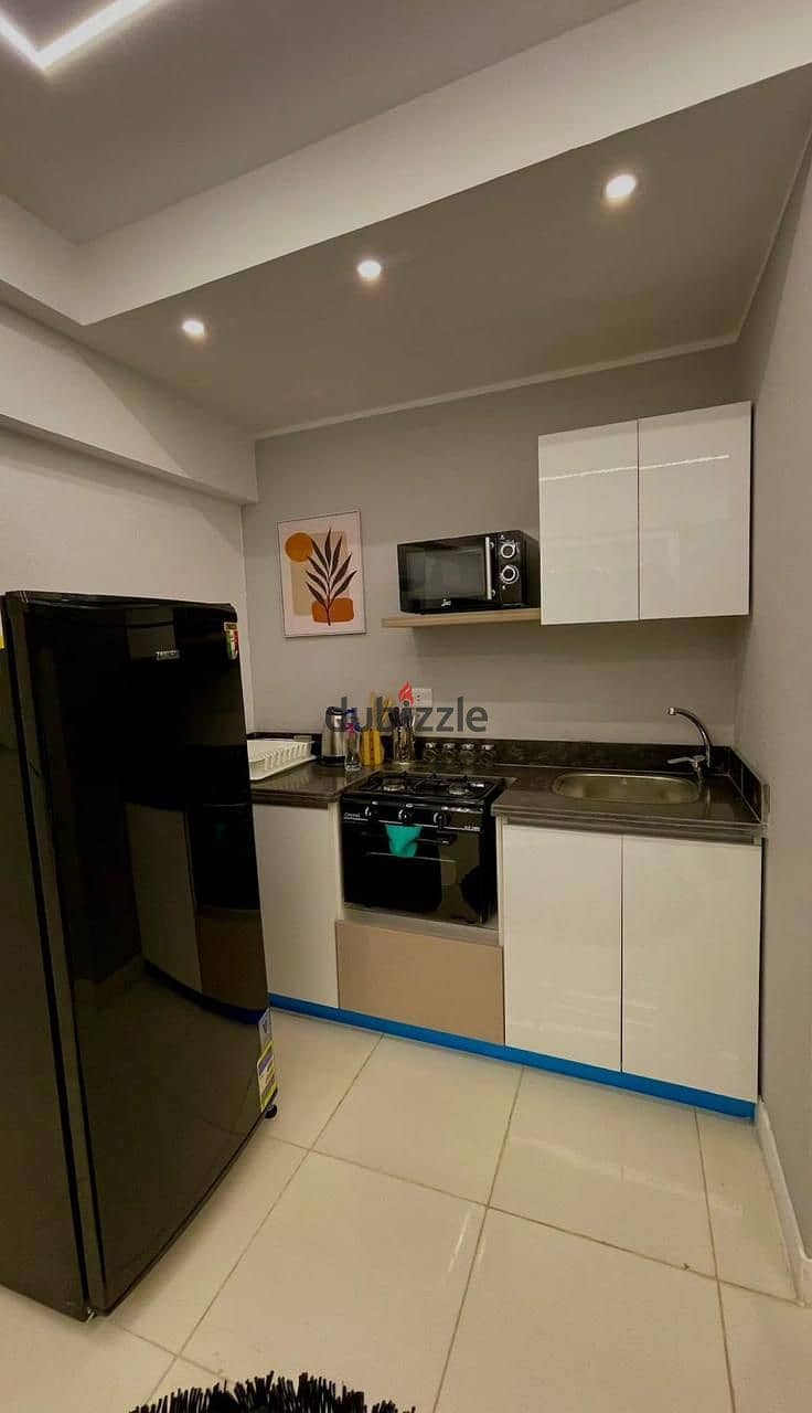 Furnished studio for rent in Fifth Settlement - modern furniture and fully air conditioned 19