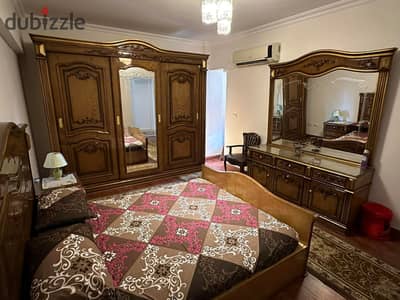 Furnished apartment, hotel finishing, first residence in the Southern 90th Arabiya Compound, Fifth Settlement, fully air-conditioned, area 210