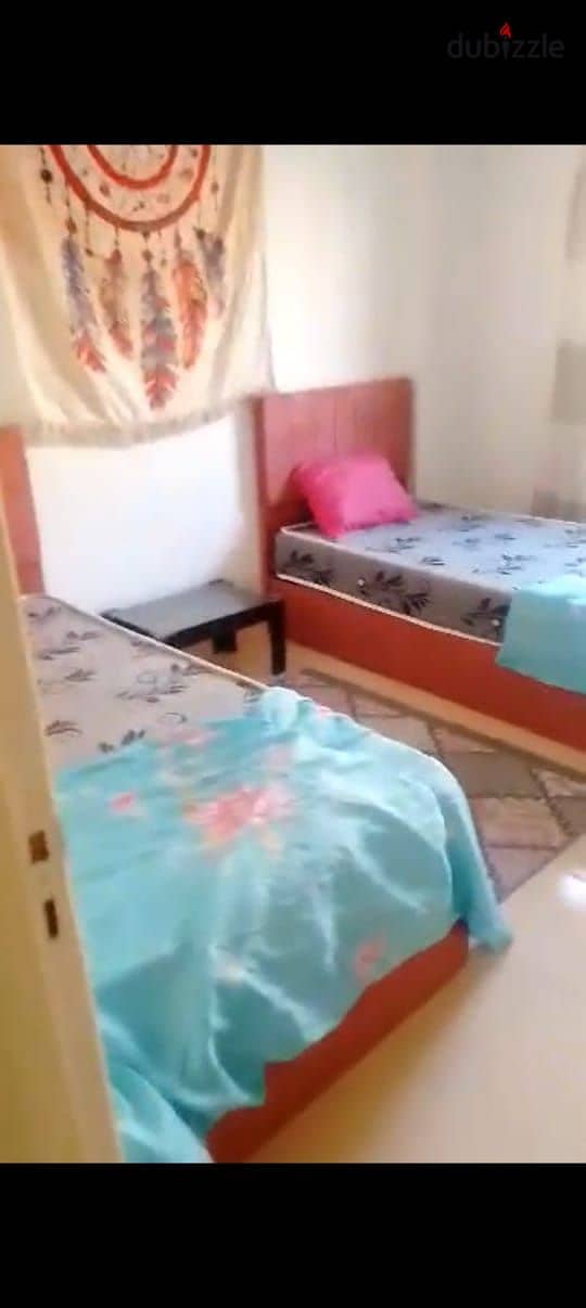 furnished apartment for rent in Madinaty, great location, close to services 9